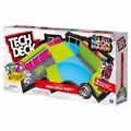 Tech Deck  Neon Mega Park X-Connect Creator, Prosarmosimo Glow-in-The-Dark Ramp Paketo Me 2 Blind Skateboard Fingerboards, 90+Temaxia